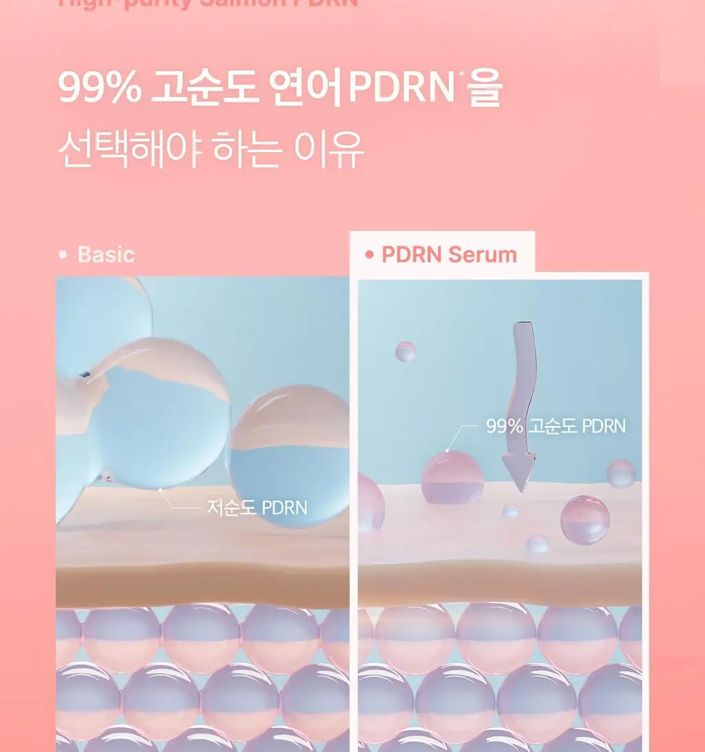 [미백원액세럼][NEW]메디큐브 PDRN 핑크 원데이 세럼(1.5ml*10ea) 상세페이지 8